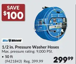 Princess Auto 1/2 in. Pressure Washer Hoses offer