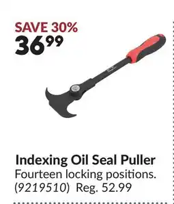 Princess Auto Indexing Oil Seal Puller offer