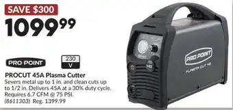 Princess Auto PROCUT 45A Plasma Cutter offer
