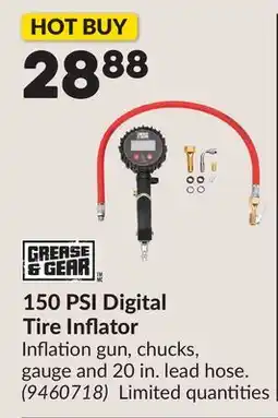 Princess Auto 150 PSI Digital Tire Inflator offer