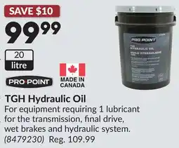 Princess Auto TGH Hydraulic Oil offer