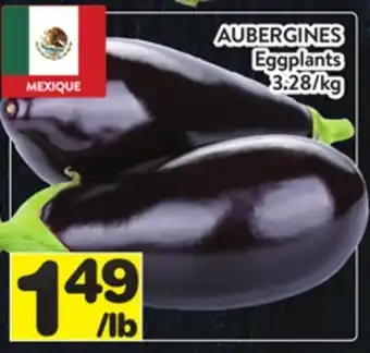 Supermarché PA AUBERGINES | Eggplants offer