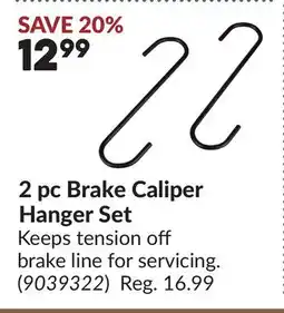 Princess Auto 2 pc Brake Caliper Hanger Set offer