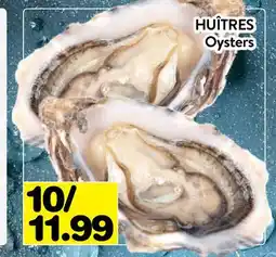 Supermarché PA HUÎTRES / Oysters offer
