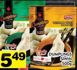 Supermarché PA DUMPLINGS SIWIN offer