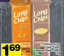 Supermarché PA CROUSTILLES LONG CHIPS | Mashed Potato Snack offer