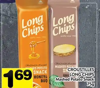 Supermarché PA CROUSTILLES LONG CHIPS | Mashed Potato Snack offer