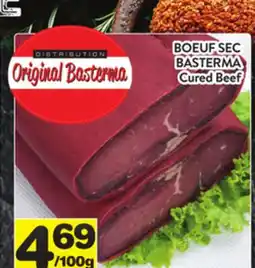 Supermarché PA BOEUF SEC BASTERMA | Cured Beef offer
