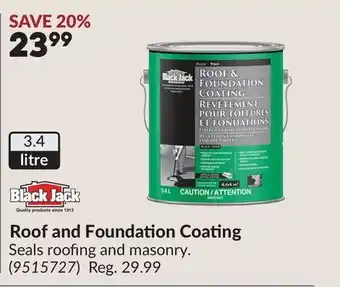 Princess Auto Roof and Foundation Coating offer