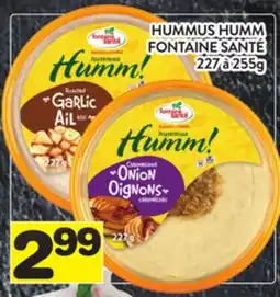 Supermarché PA HUMMUS HUMM FONTAINE SANTÉ offer