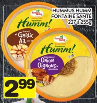 Supermarché PA HUMMUS HUMM FONTAINE SANTÉ offer