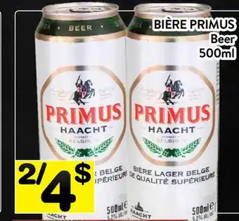 Supermarché PA BIÈRE PRIMUS / Beer offer