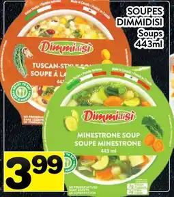 Supermarché PA SOUPES DIMMIDISI / Soups offer