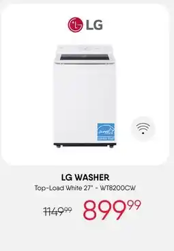 Meubles RD Dryer LG - White 27 - WT8200CW offer