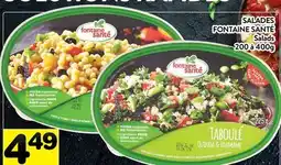 Supermarché PA SALADES FONTAINE SANTÉ / Salads offer