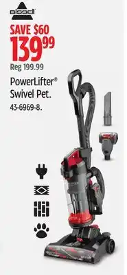 Canadian Tire Bissell PowerLifter Swivel Pet offer