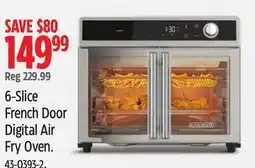 Canadian Tire Black & Decker 6-Slice French Door Digital Air Fry Oven offer