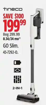 Canadian Tire Tineco GO Slim offer