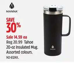 Canadian Tire MANNA Tahoe 20-oz Insulated Mug offer