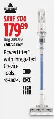 Canadian Tire BISSELL PowerLifter with Integrated Crevice Tools offer