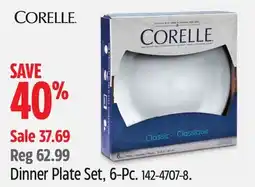 Canadian Tire Dinner Plate Set, 6-Pc offer