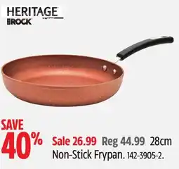 Canadian Tire HERITAGE THE ROCK 28cm Non-Stick Frypan offer