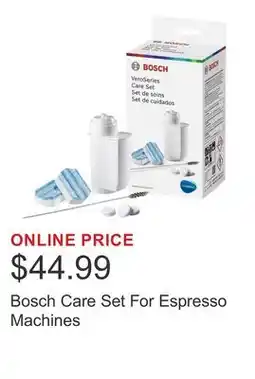 Costco Bosch Care Set For Espresso Machines offer