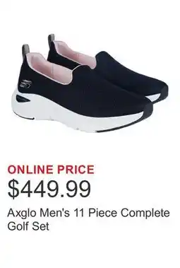 Costco Axglo Men's 11 Piece Complete Golf Set offer