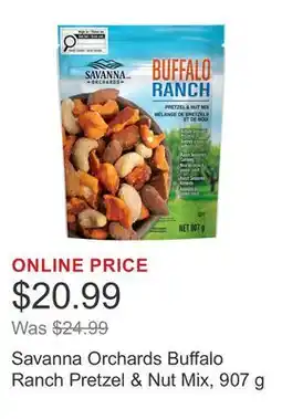Costco Savanna Orchards Buffalo Ranch Pretzel & Nut Mix offer