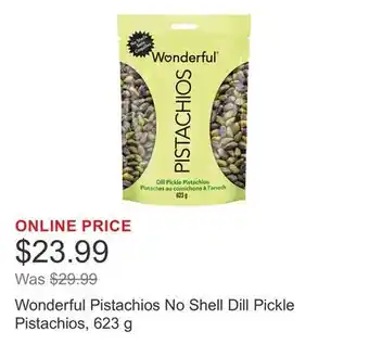 Costco Wonderful Pistachios No Shell Dill Pickle Pistachios offer