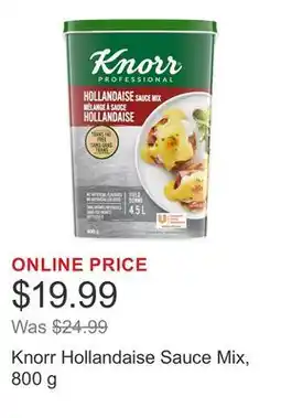 Costco Knorr Hollandaise Sauce Mix offer