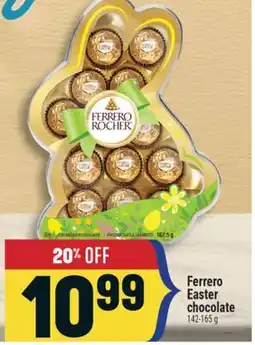 Marché Adonis Ferrero Easter chocolate offer