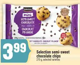 Marché Adonis Selection semi-sweet chocolate chips offer