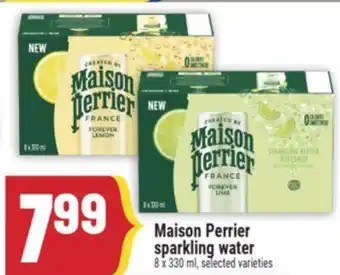 Marché Adonis Maison Perrier sparkling water offer