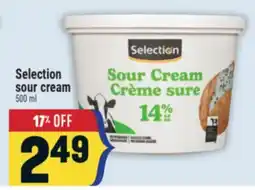 Marché Adonis Selection sour cream offer