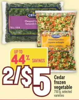 Marché Adonis Cedar frozen vegetable offer
