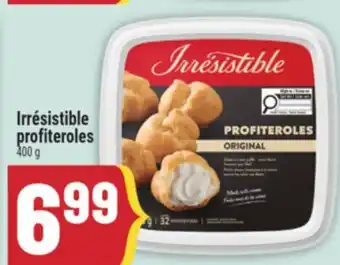 Marché Adonis Irrésistible profiteroles offer