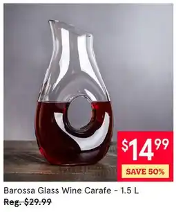 Kitchen Stuff Plus Barossa Glass Wine Carafe offer