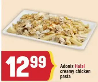 Marché Adonis Adonis Halal creamy chicken pasta offer