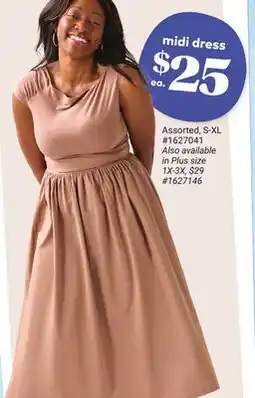 Giant Tiger midi dress offer