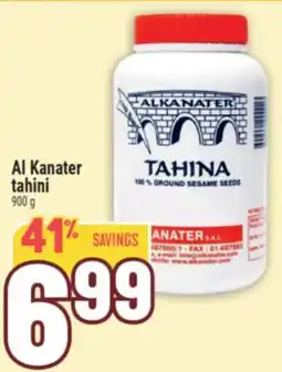 Marché Adonis Al Kanater tahini offer