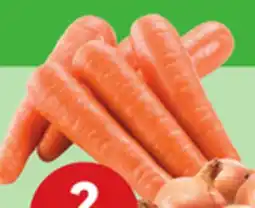 Giant Tiger 2 lb carrots or onions offer