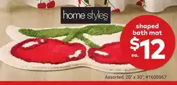 Giant Tiger shaped bath mat offer