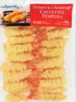 Giant Tiger Aqua Star tempura shrimp or Ocean Jewel shrimp appetizer trio offer