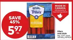 Giant Tiger Piller's meat sticks offer