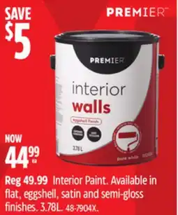 Canadian Tire Interior Paint offer