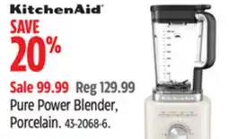 Canadian Tire Pure Power Blender, Porcelain offer