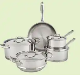Canadian Tire Lagostina 9-Pc Stainless-Steel Cookset offer