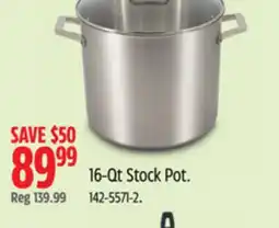 Canadian Tire Paderno 16-Qt Stock Pot offer