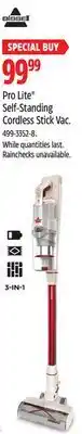 Canadian Tire Bissell Pro Lite Self-Standing Cordless Stick Vac offer